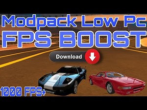 MODPACK LOW PC SAMP +1000 fps [FPS BOOST] ✔️