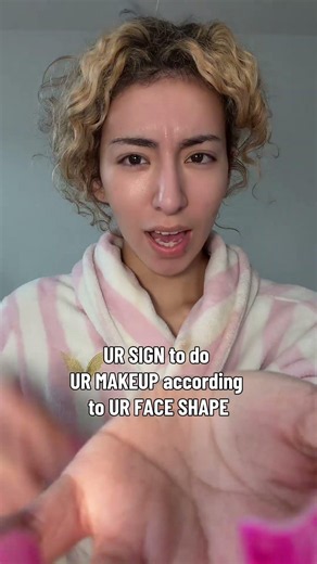 Your sign to do your makeup according to your face shape