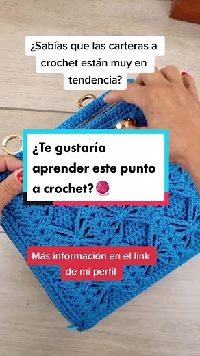 Carteras a Crochet: Aprende a Tejer y Emprender desde Casa