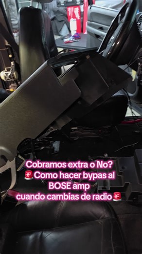 Cómo hacer bypass al amplificador BOSE al cambiar radio