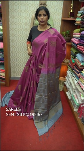 79K views · 949 reactions | Semi silk sarees | Marian Boutique | Facebook