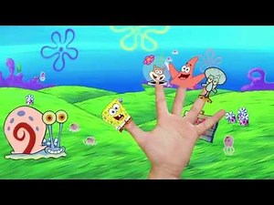 The Finger Family Sponge Bob Square Pants /Губка Боб - Family Nursery