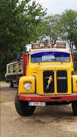 Belarus MT3, Scania LKW Historische Wohnwagen #panningen #shorts #traktortreffen #tractor #farming