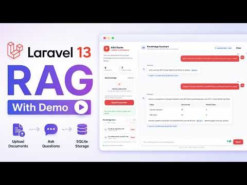 Laravel 13 RAG Tutorial: Upload Documents & Chat with Your Data