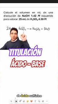 Acid-base titration step by step | Volume of NaOH required