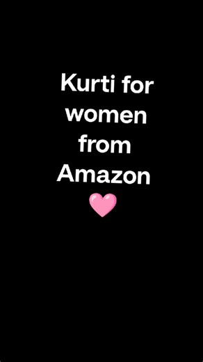 Hidden kurti for women from Amazon 🩷. Part 2. #viral #trendy #haul