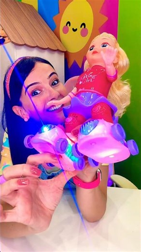 Boneca que patina de verdade?! 💓 Presente perfeito 🫶 #infantil #brinquedos #criança