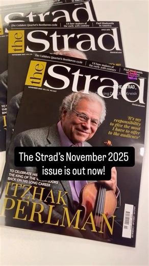 The Strad’s November 2025 issue is out today - here’s a look at what’s inside! 🎻 | The Strad