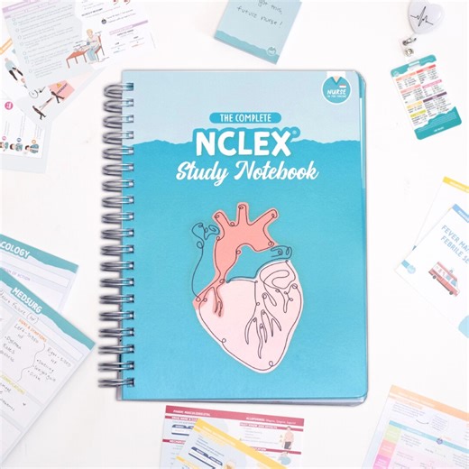 The Complete NCLEX Study Notebook | New & Improved for NGN - Etsy
