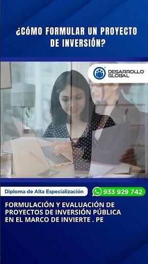 ¿Cómo formular proyectos de inversión pública? #gestionpublica #presupuesto2023 #invierte