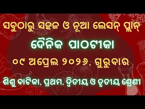 Very Easy & Effective Multigrade Lesson Plan For Sisubatika, Class 1, 2 & 3#fln #lessonplan #tlm