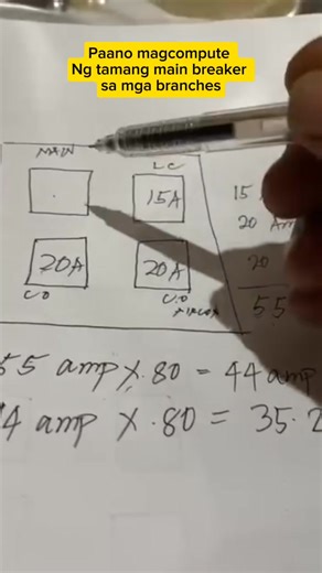 2.5K views · 25 reactions | Paano magcompute ng breaker #electrical #wiringinstallation #tips #videotutorial | Antonio Juayong | Facebook