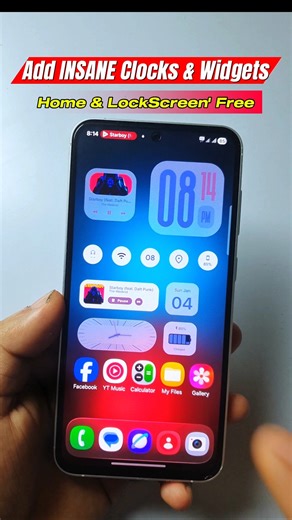 Add Crazy Clock Styles & Widgets on Samsung ! any Android 🔥