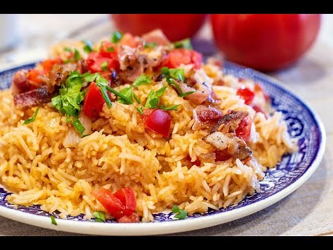 Tomatoes and Rice - an old fashioned family favorite. #southernfood