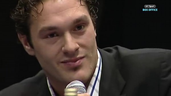 People can't get over Tyson Fury's original voice before it got damaged by punch