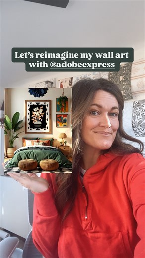 Ryann Scrafford on Instagram: "Ever feel like you’re stuck in the “what if” stage of a design for way too long? I’m always looking for ways to speed up my creative process without losing the soul of my work. I’ve partnered with @adobeexpress to show you how I’m implementing their new Ai Assistant into my workflow. Lately, I’ve been playing with this new tool to bridge the gap between a rough idea and a finished piece! It’s been such a fun tool to have in my toolkit for ideation—I can pull my Pho