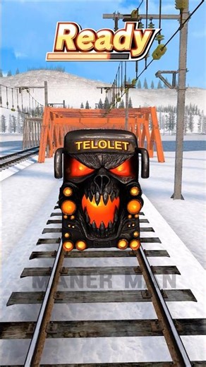 Flying Pou Monster by Bus #garrysmod #pou #bus