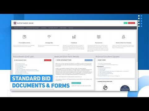 How to Explore and Read Standard Bid Documents and Forms