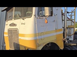 How it works. Up close cabover twin stick shifter and linkage operation