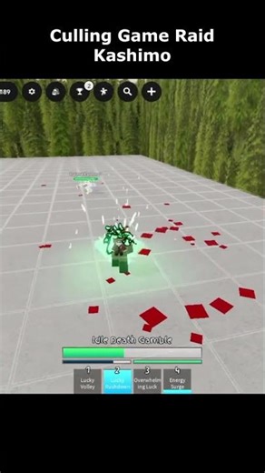 KASHIMO BOSS RAID #roblox #jjs #jujutsushenanigans #skillbuilding #hakari #anime