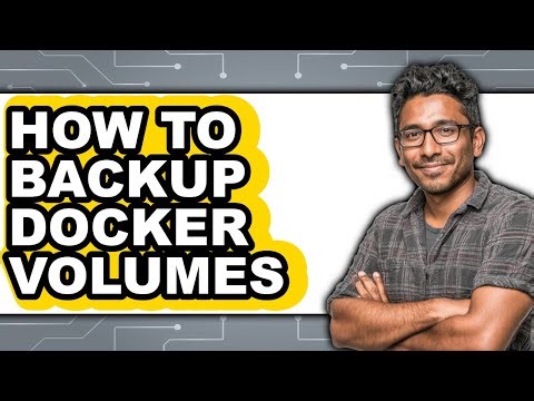 How to Backup Docker Volumes (easy Method)