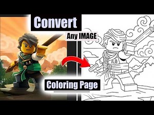 Turn Any Photo into a Coloring Page!