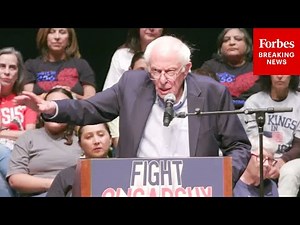 FULL SPEECH: Bernie Sanders Drops The Hammer On Trump At 'Fighting Oligarchy' Rally In Texas