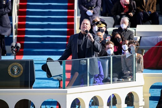 WATCH: Garth Brooks sings 'Amazing Grace' for Biden inauguration