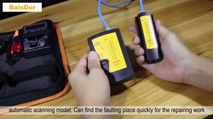 BaisDer Precision Network Repair Tool Kit with Ethernet Cable Tester, RJ45 Crimping Pliers, Soldering Iron, Digital Multimeter, Punch Down Tool, Wire Stripper, Screwdriver, Tweezers