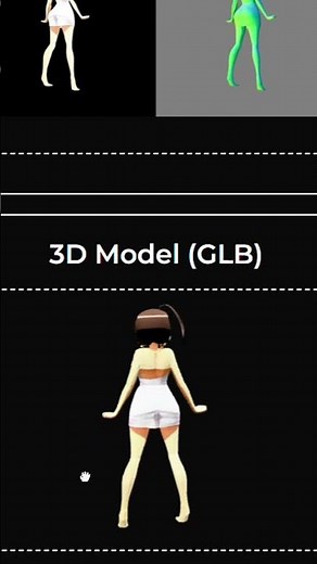 2D to 3D using AI model DimenXioner #3d #3dprinting #3dmodeling