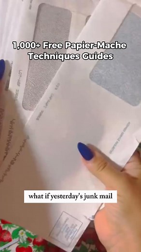 1K views · 33 reactions | Turn old paper, cardboard and imagination...