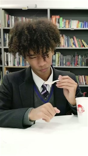 We tried Wendy's Frosty upside down—hilarious results!