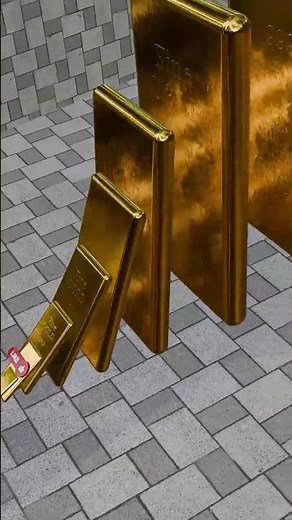 So Cool! Gold Bars Doing Amazing Tricks!