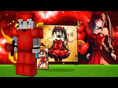 Kurumi Tokisaki v2 16x - minecraft bedwars texture pack (anime texture pack)