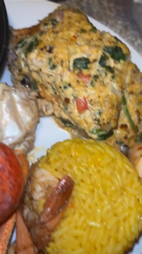 LUMP CRAB STUFFED SALMON, SHRIMP RICE, LOBSTER, CRAB LEGS & MORE 😋🔥 THIS IS HOW YOU DO DINNER 🙌🏽💛 FLAVOR, LOVE & SEAFOOD PERFECTION 🦞✨ TAG SOMEONE WHO LOVES SEAFOOD 👇🏽 🧡: #SeafoodFeast #StuffedSalmon #LobsterLovers #CrabLegs #ShrimpRice #DinnerVibes #GoodEats #MadeWithLove #SeafoodNight #FacebookReels #HomeCooked | Flavor Queen’s LLC.
