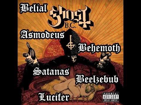 60 minutes of BELIAL, BEHEMOTH, BEELZEBUB, ASMODEUS, SATANAS, LUCIFER form Ghost B.C.'s Year Zero