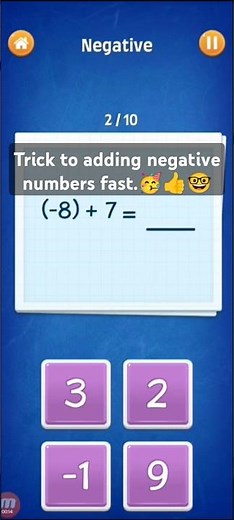 How to Add Negatives Like a Genius #MathSecrets #SmartTricks