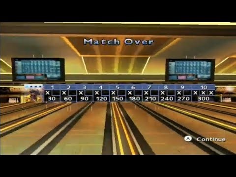 AMF Bowling Pinbusters! Map: Hollywood 300 Perfect Game!