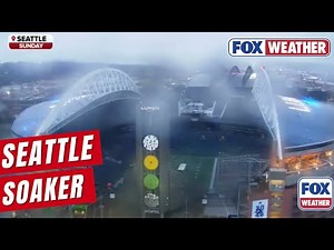 Timelapse Video Captures Heavy Rain Drenching Seattle, Washington