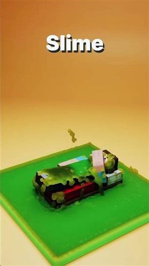 Steve Vs Fluid Simulation -Satisfying 3D Simulation #blender3d #3dart #3danimation #asmr #minecraft