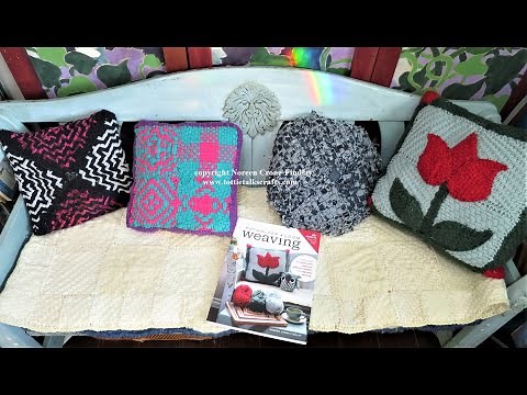 Potholder Loom Weaving Book- Weaving for the Home