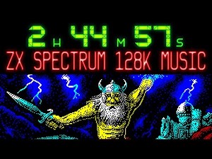 2 hours 45 minutes of ZX Spectrum 128K game music