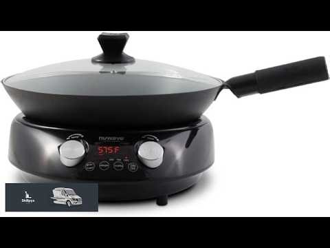 Nuwave Mosaic Induction Wok Precise Temp Controls from 100F to 575F in