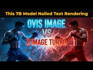This Small 7B Image Model Good at Text Rendering | Ovis Image ComfyUI Tutorial