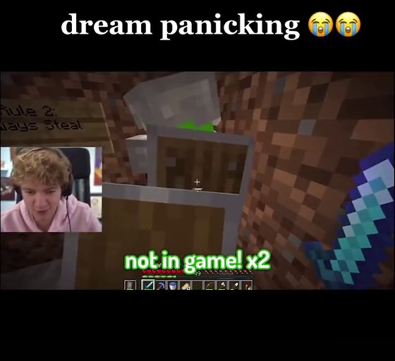 this is from Tommy’s video where he plays with dantdm and dream! #fyp #tommyinnit #dreamwastaken #minecraft #foryou