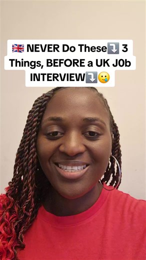 UK Job Interview Tips: 3 Things You Must Avoid