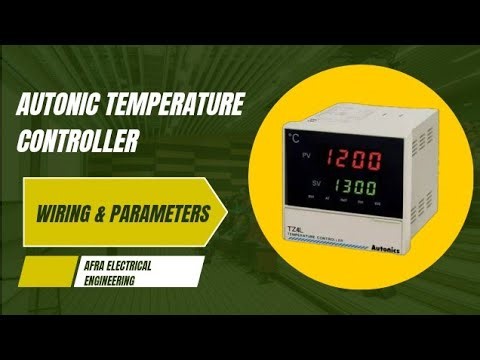 Autonics Temperature Controller Wiring Diagram & Parameters Setting