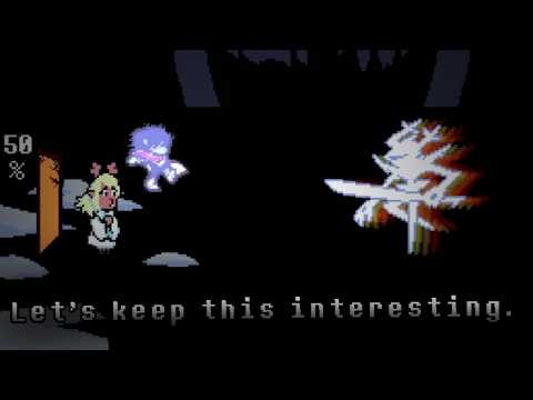 HARDMODE Knight in Normal and Weird Route! DELTARUNE: Kaizo Roaring Knight