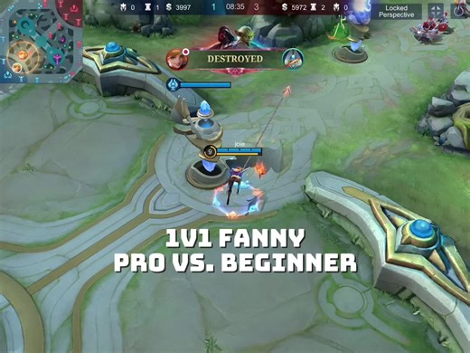 1v1 Fanny Pro vs. Beginner: Short Version