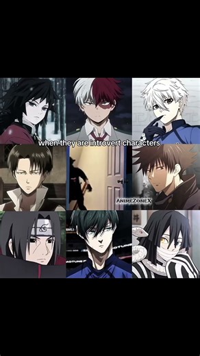 introvert characters 🎀✨️ #animeedit #giyu #obanai #itachi #short